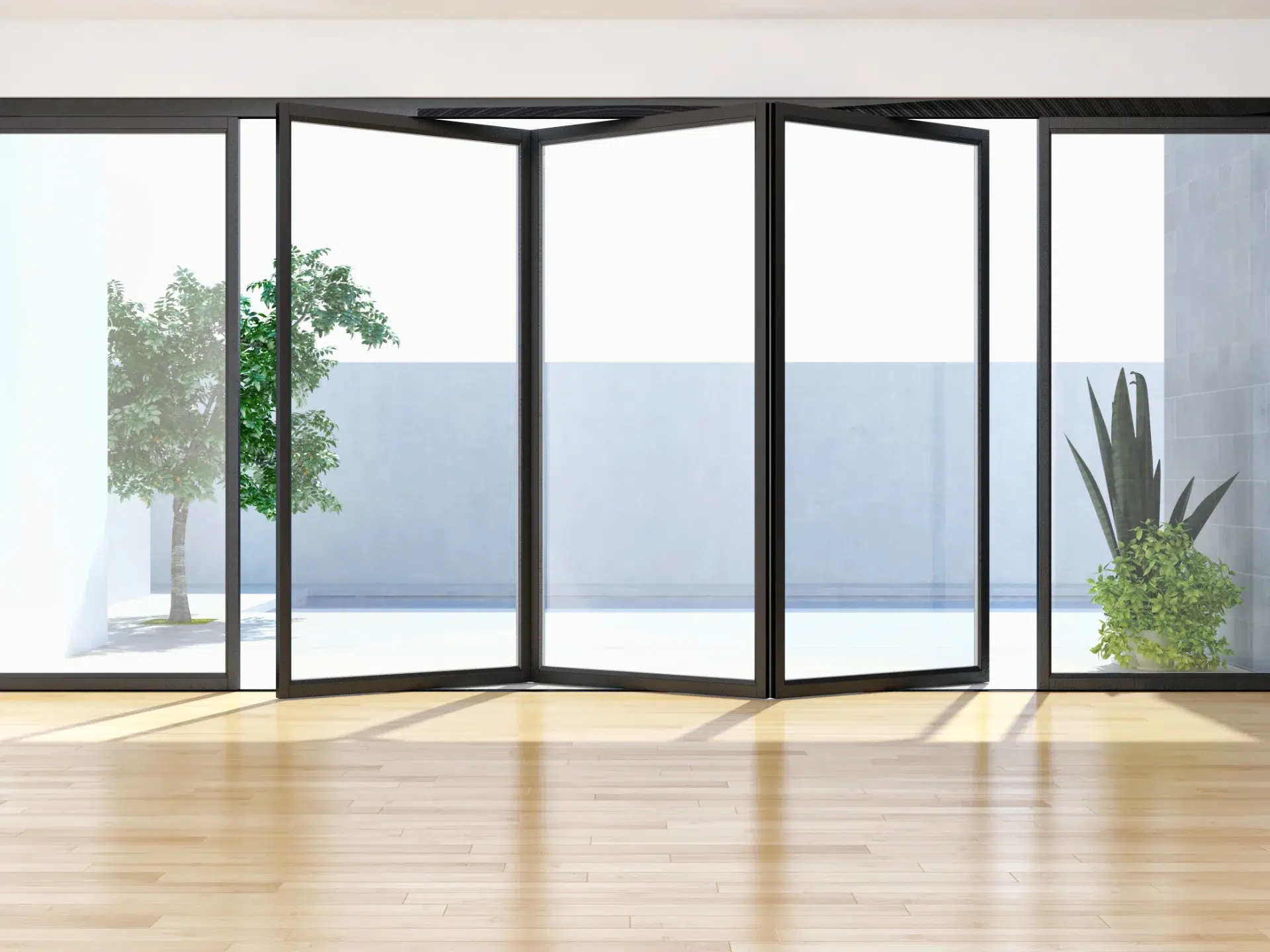 VLX 100 Bifold / Folding Door in Los Angeles, CA | Hale Windows & Doors - detail 1