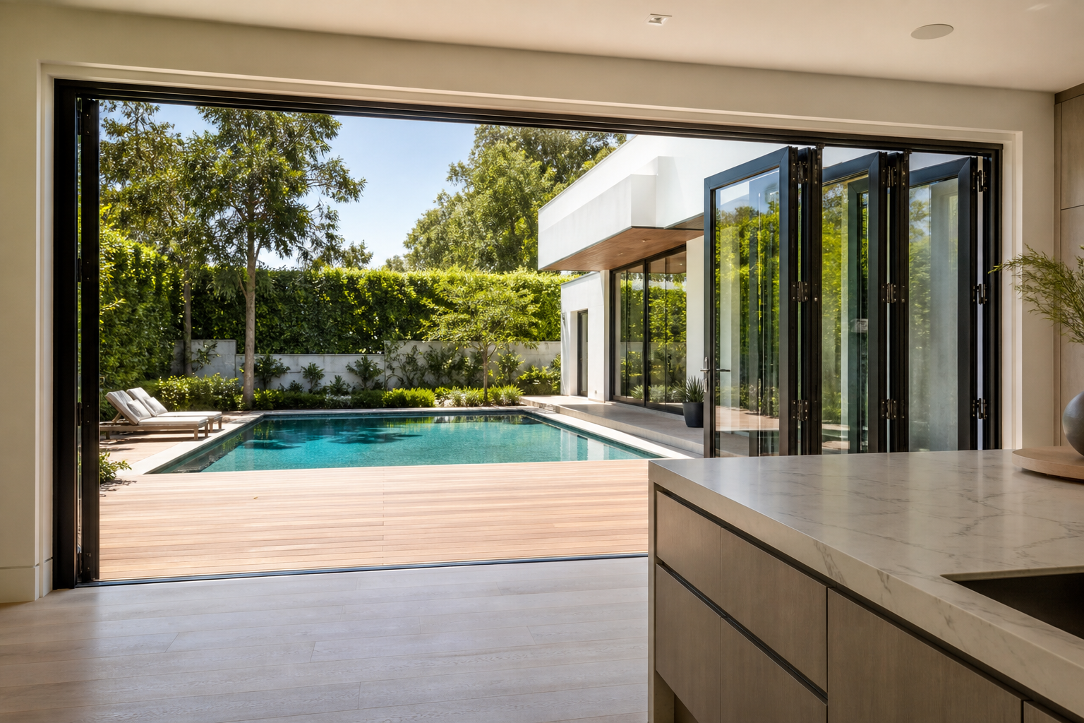 VLX 100 Bifold / Folding Door in Los Angeles, CA | Hale Windows & Doors - detail 4