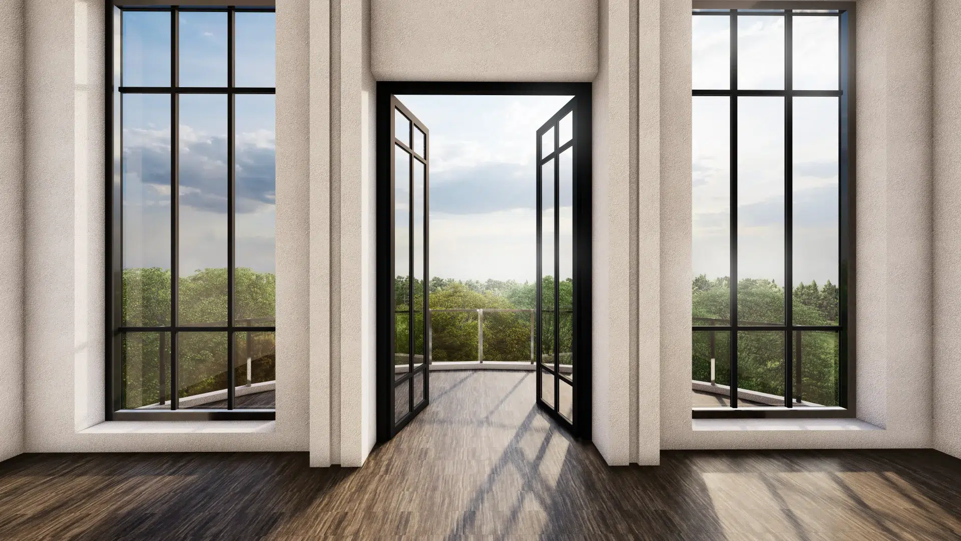 VLX 100 Double Swing / French Door in Los Angeles, CA | Hale Windows & Doors - detail 1
