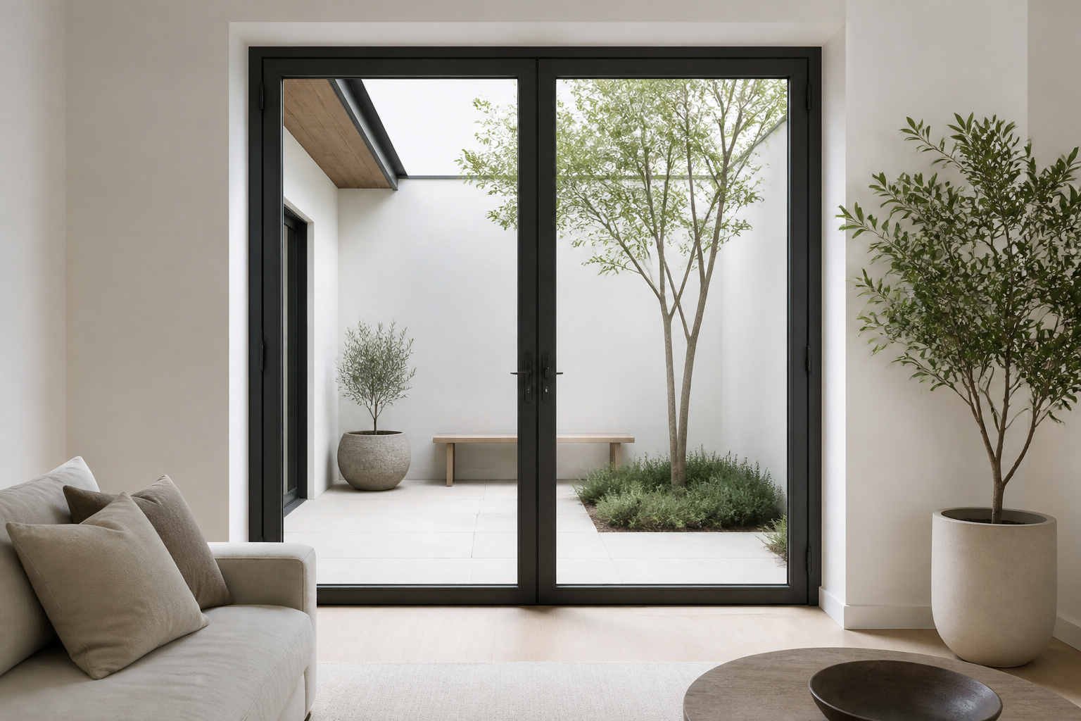 VLX 100 Double Swing / French Door in Los Angeles, CA | Hale Windows & Doors - detail 6