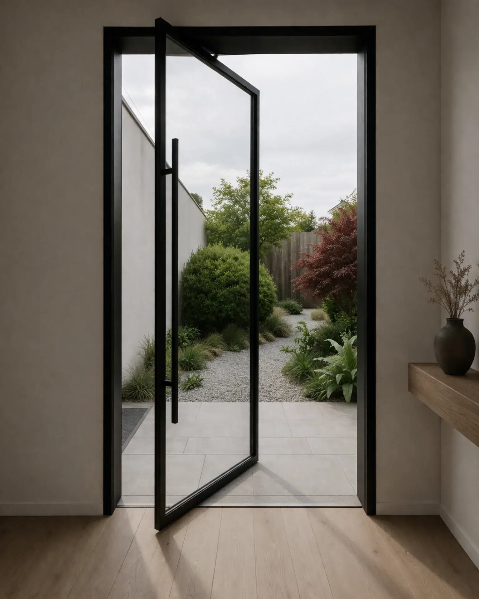 VLX 100 Pivot Door in Los Angeles, CA | Hale Windows & Doors - detail 1