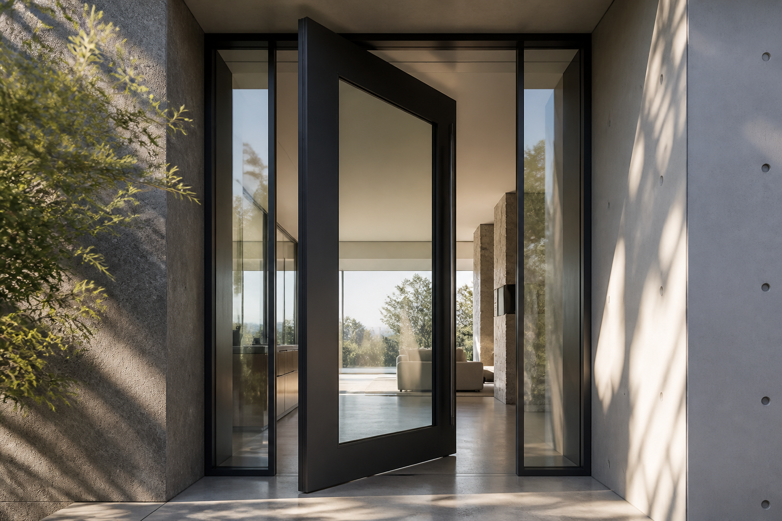 VLX 100 Pivot Door in Los Angeles, CA | Hale Windows & Doors - detail 2